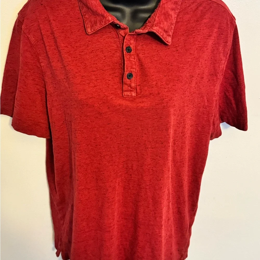 VTG Banana‎ Republic Classic Red Polo Shirt Work Casual Business - Picture 7 of 7
